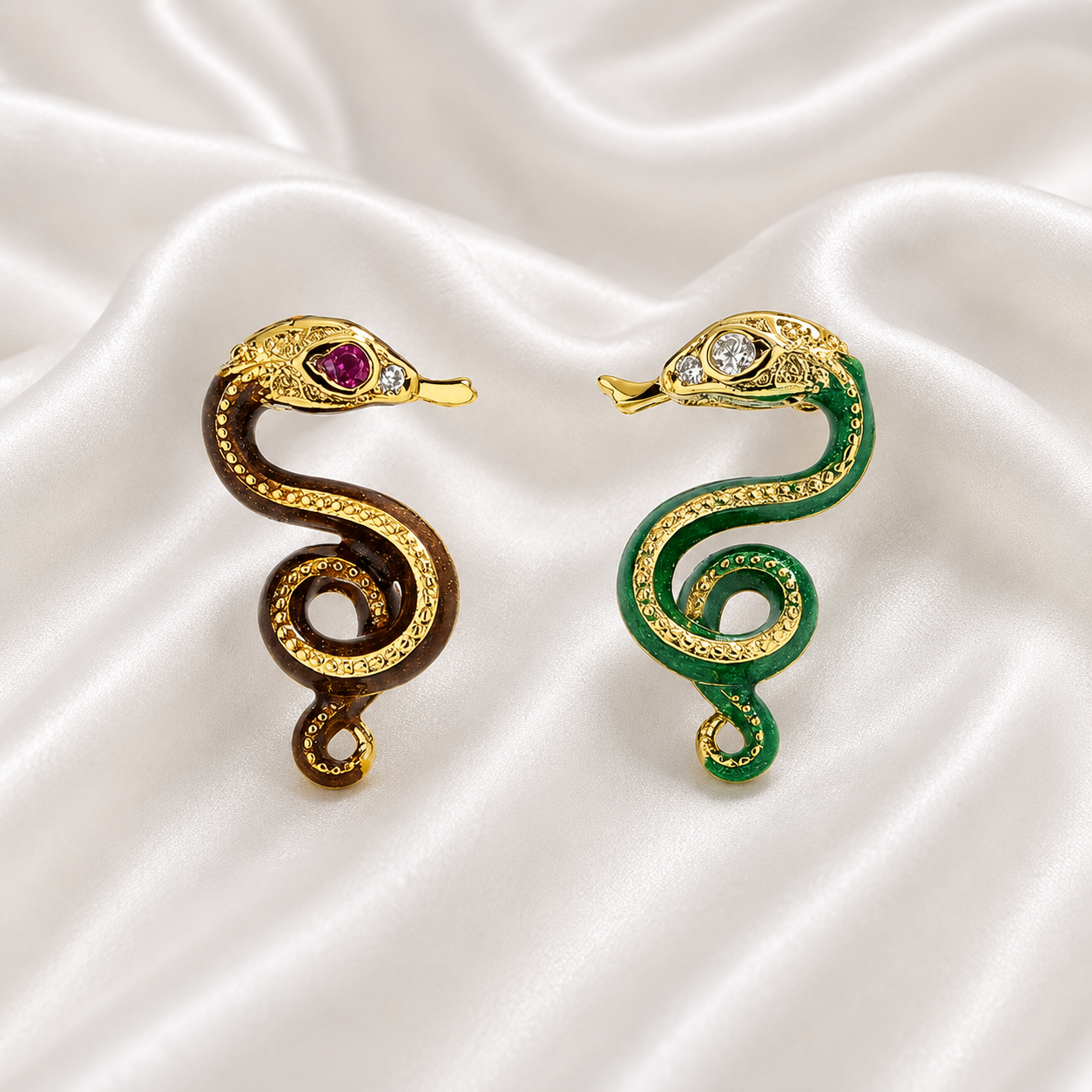 EGYPTIAN REVIVAL SNAKE SET
