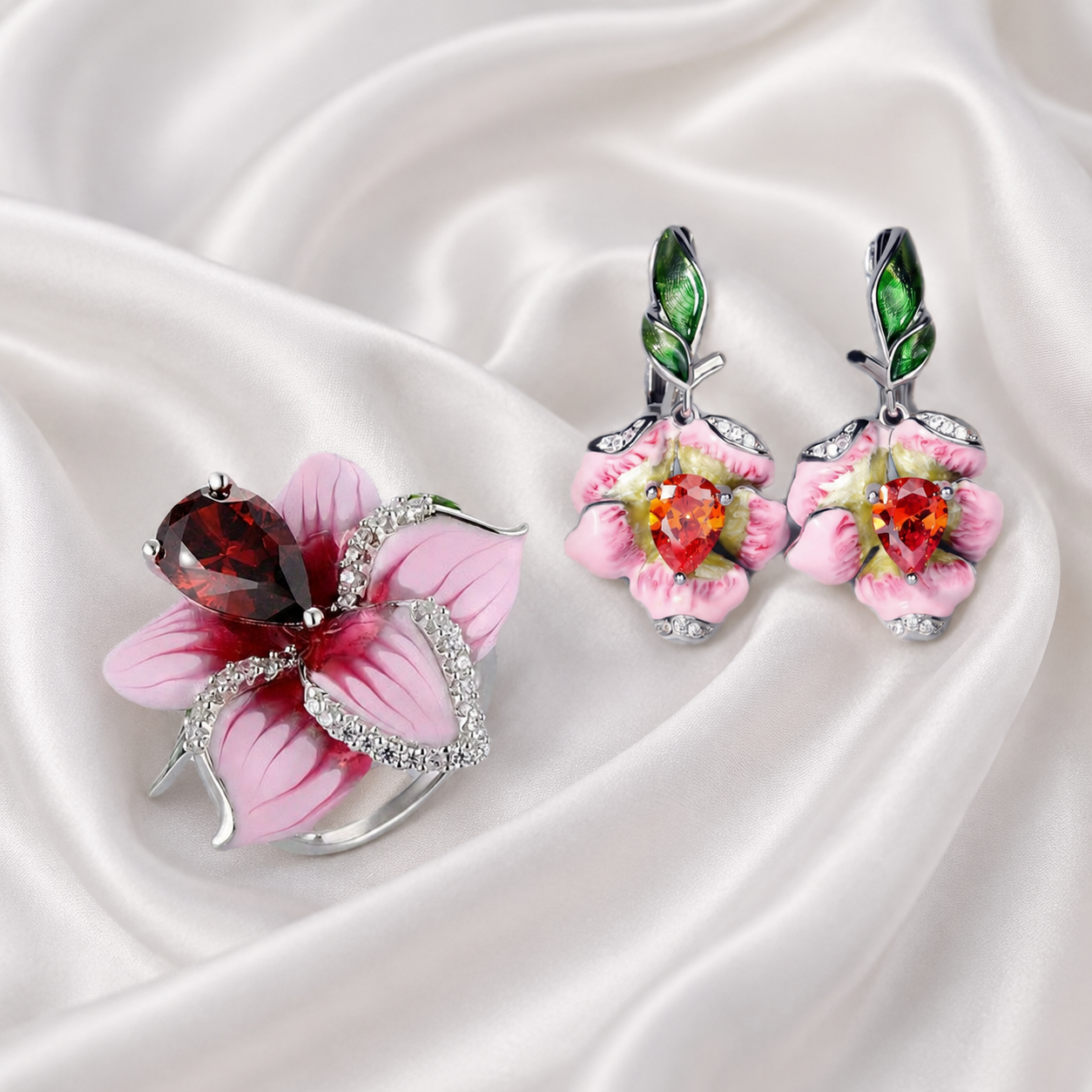 FAUNA PINK PETALS SET