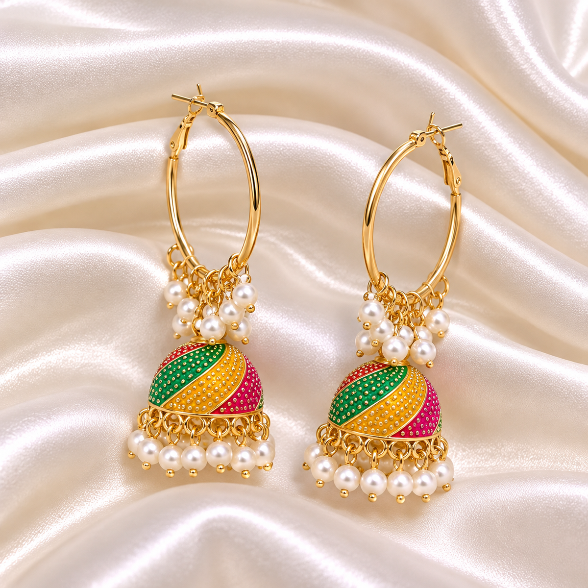 MULTICOLOR JHUMKA