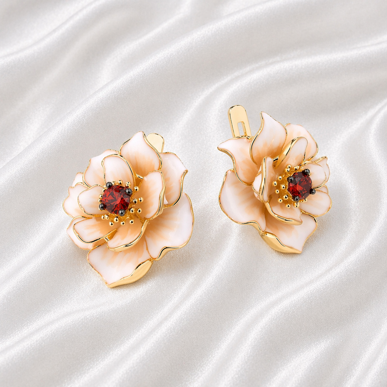 FLORAL BUD EARRINGS