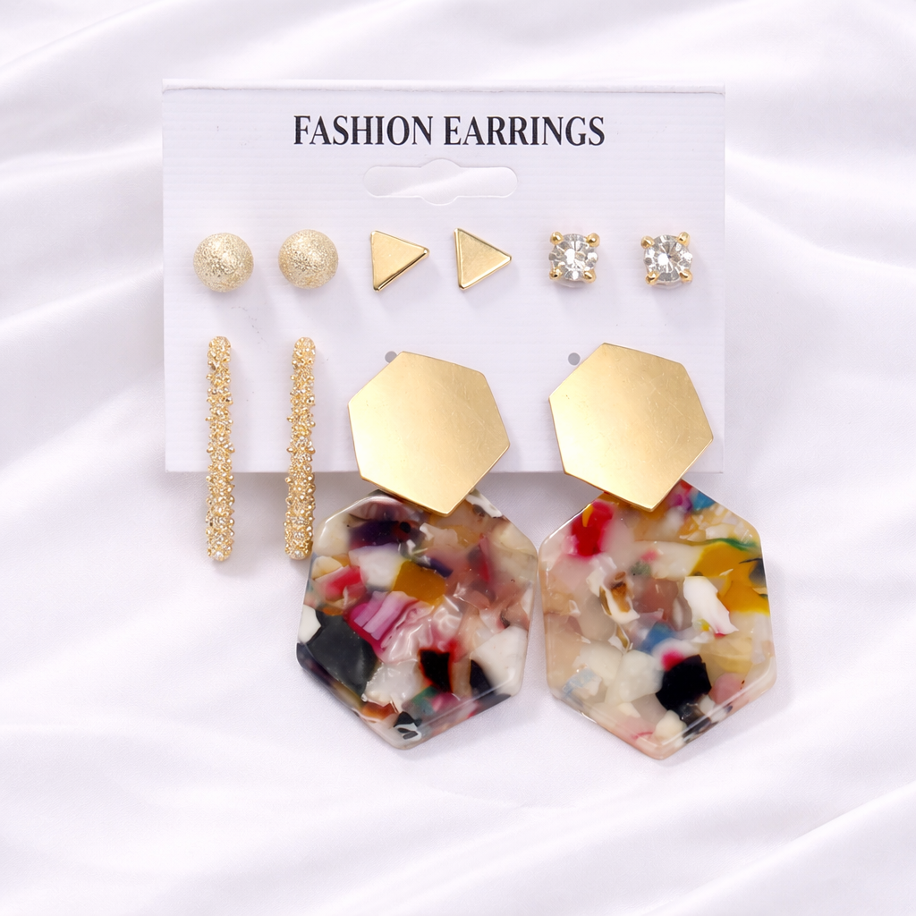 TRENDY EARRINGS SET STYLE 14