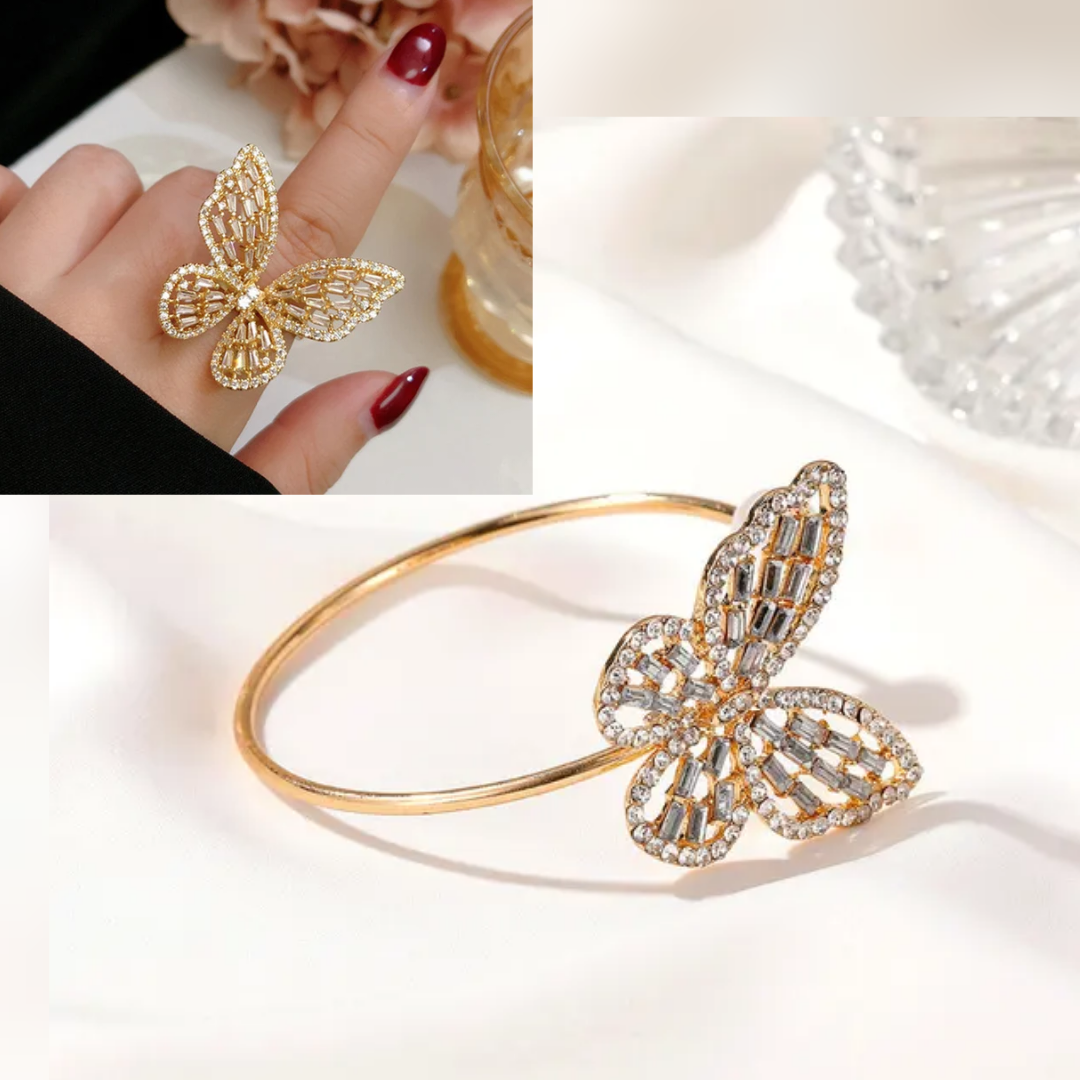 BLING BRACELET AND RING