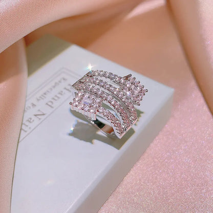 BORT ZIRCON RING