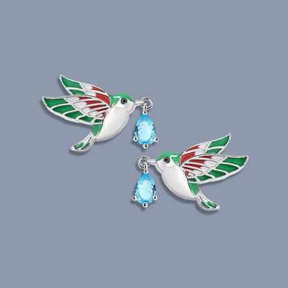 CREATIVE BIRD EARRINGS