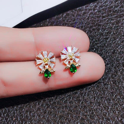 HAIL ZIRCON EARRINGS