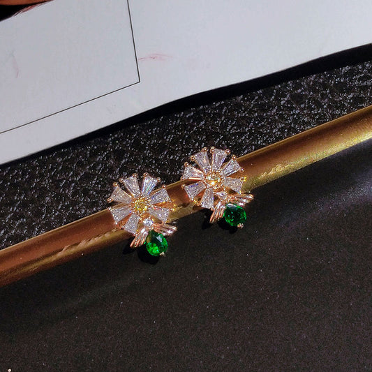 HAIL ZIRCON EARRINGS