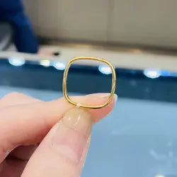 MINIMALISM ZIRCON RING