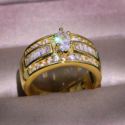 INTRICATE ZIRCON RING