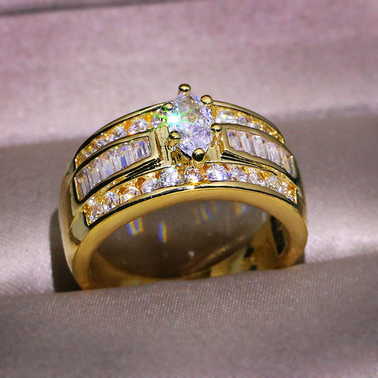 INTRICATE ZIRCON RING