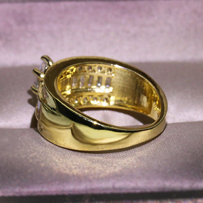 INTRICATE ZIRCON RING