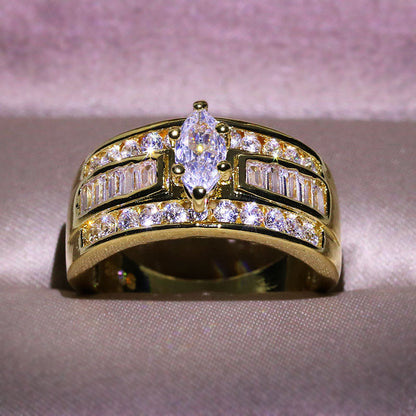 INTRICATE ZIRCON RING