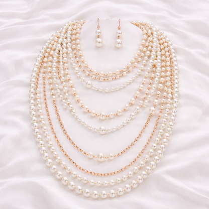 IMITATION PEARLS SET