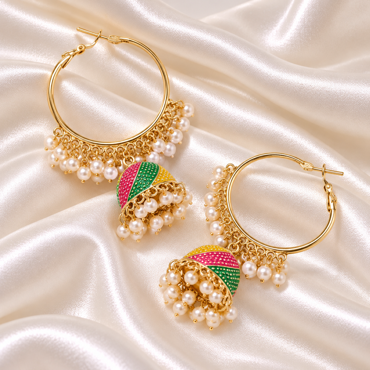 MULTICOLOR JHUMKA
