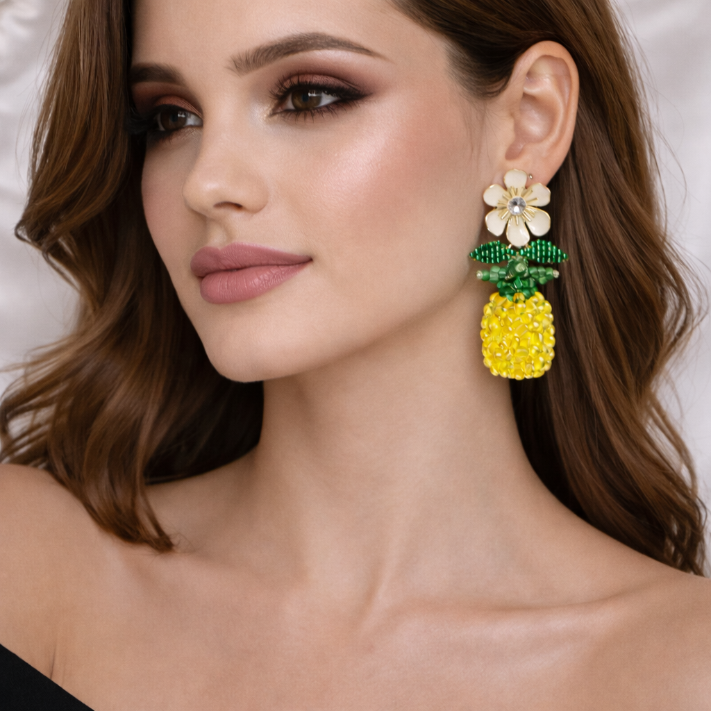 PINEAPPLE EARRINGS