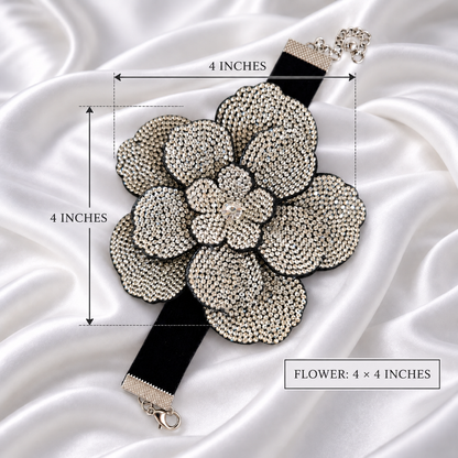 SPARKLING BOHO FLOWER BRACELET