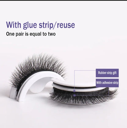 3D self adhesive eyelash style 3