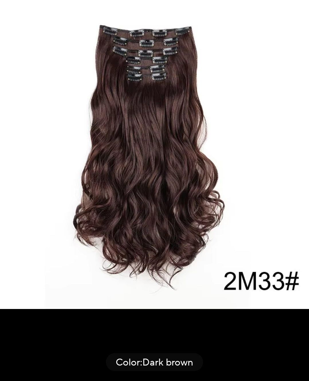 SYNTHETIC HAIR EXTENSION