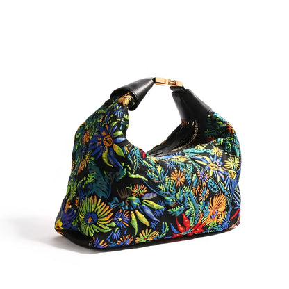 PEACOCK EMBROIDED BAG