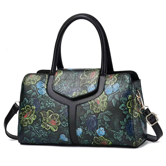 VINTAGE FLORAL PRINT BAG
