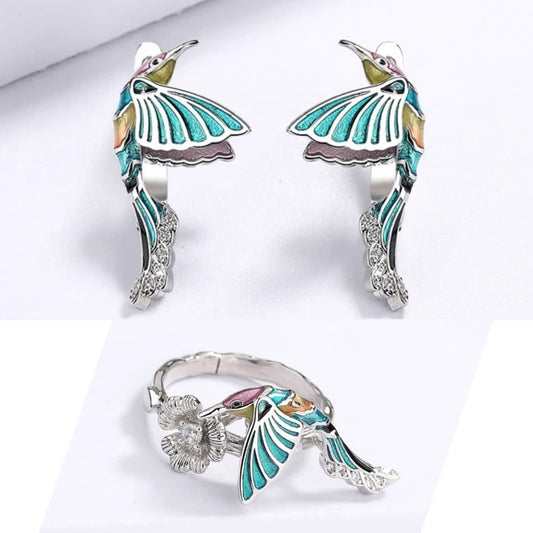 HUMMING BIRDS EPOXY SET