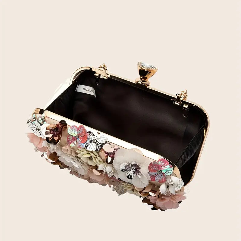 FLORAL CLUTCH ABG