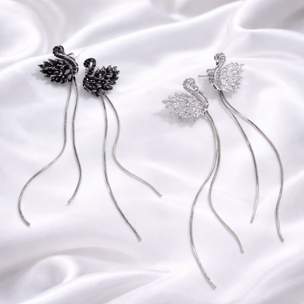 SWAN EARRINGS
