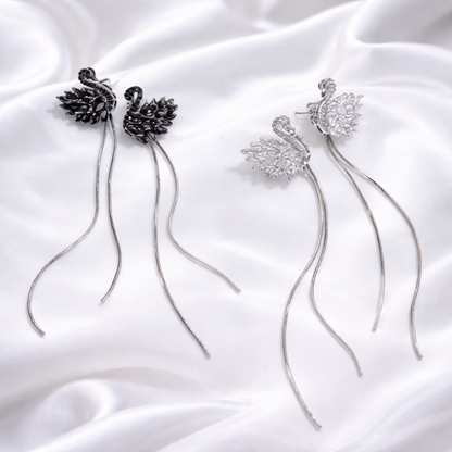 SWAN EARRINGS