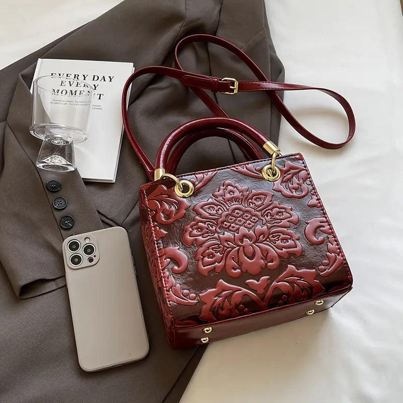 VINATGE EMBOSSED BAG