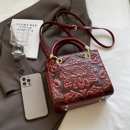 VINATGE EMBOSSED BAG