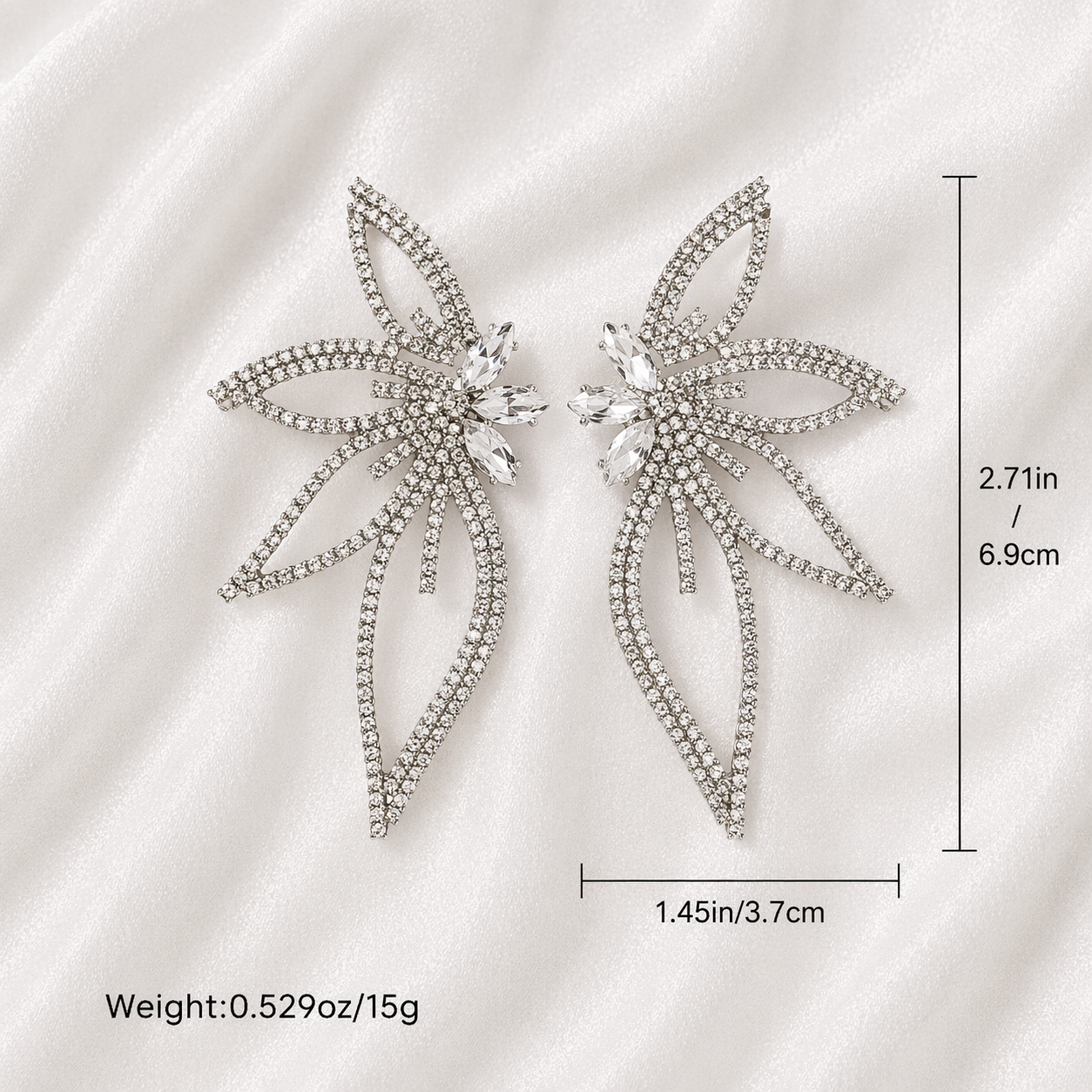 DIEHARD CRYSTAL EARRINGS