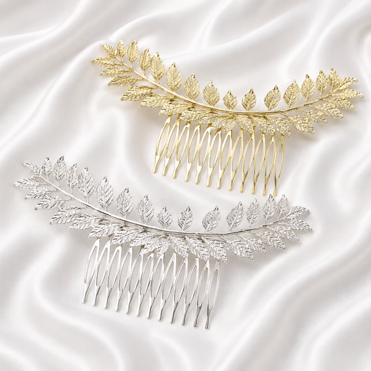 LEAFY HAIR COMB