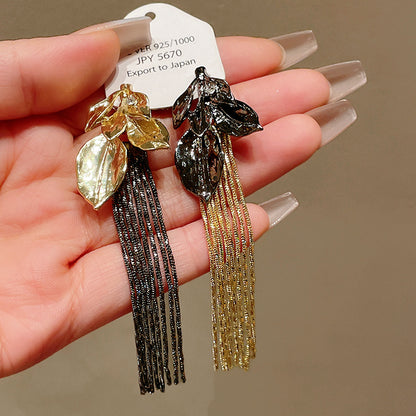 BITS TASSEL EARRINGS