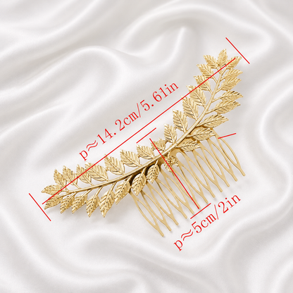 LEAFY HAIR COMB