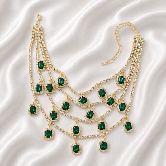 MID CENTURY LAYERED NECKLACE