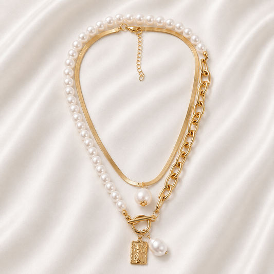 METAL PEARL CHAIN