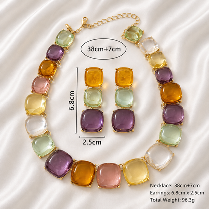 BOHEMIAN RESIN SET
