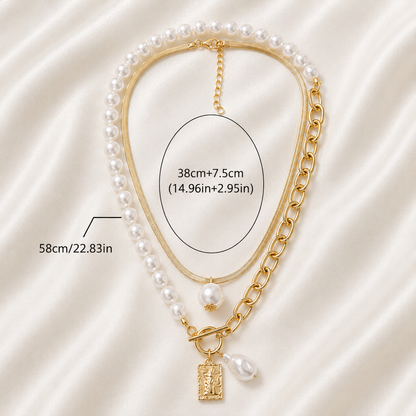 METAL PEARL CHAIN
