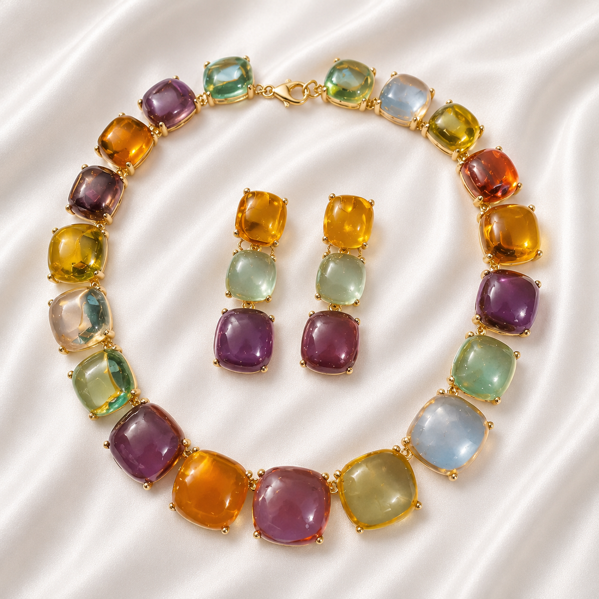 BOHEMIAN RESIN SET