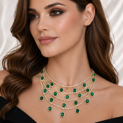 MID CENTURY LAYERED NECKLACE