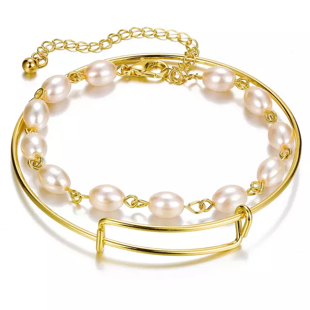 RETRO BAROQUE PEARL BRACELET