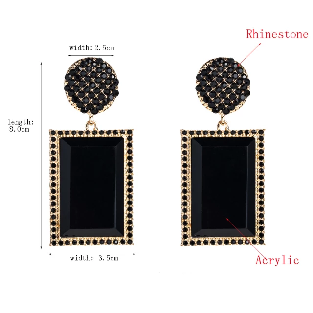 ELEGANT BOX EARRINGS