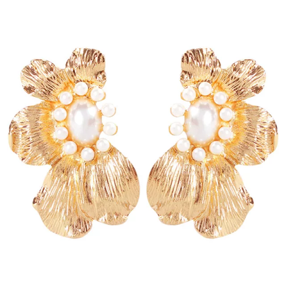 BLOOM PEARL EARRINGS