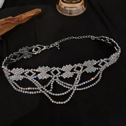 CRYSTAL CHOKER NECKLACE