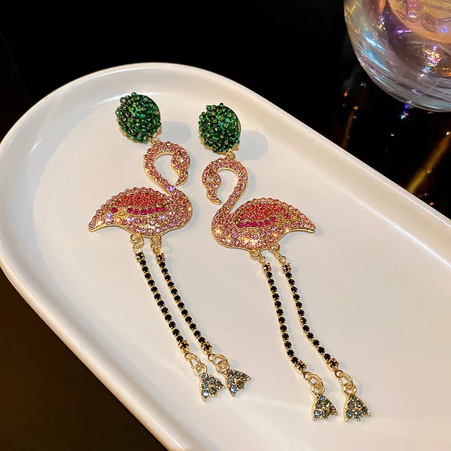 FLAMINGO EARRINGS