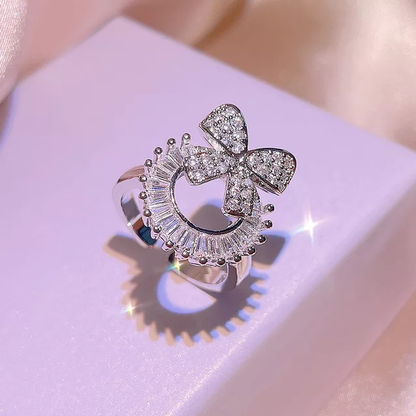 CUTE GIRL ZIRCON RING