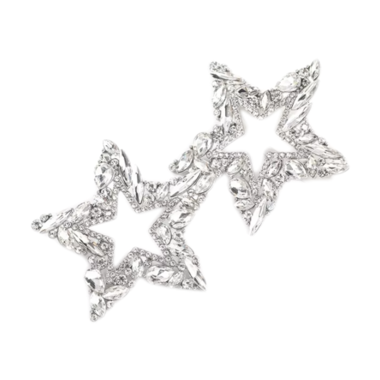 CRYSTAL STAR EARRINGS