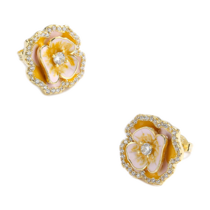 DAISY DOO EPOXY EARRINGS