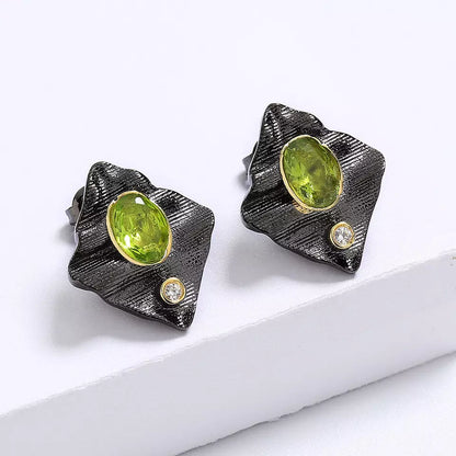 LATITUDINAL GREEN ZIRCON SET