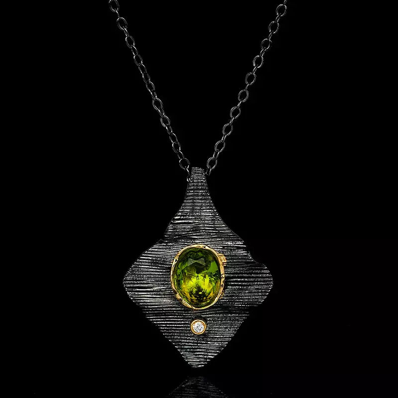 LATITUDINAL GREEN ZIRCON SET