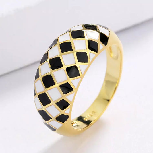 CLASSIC DAMIER RING